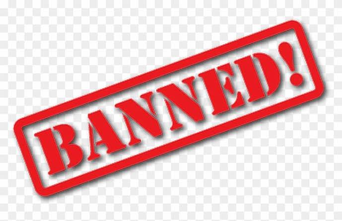 banned